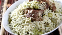 Rice with Dill and Beans