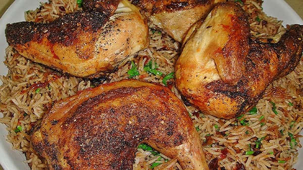 Rice with Pomegranate Molasses