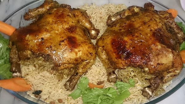 Rice Stuffed Chicken